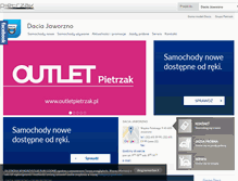 Tablet Screenshot of daciajaworzno.pl